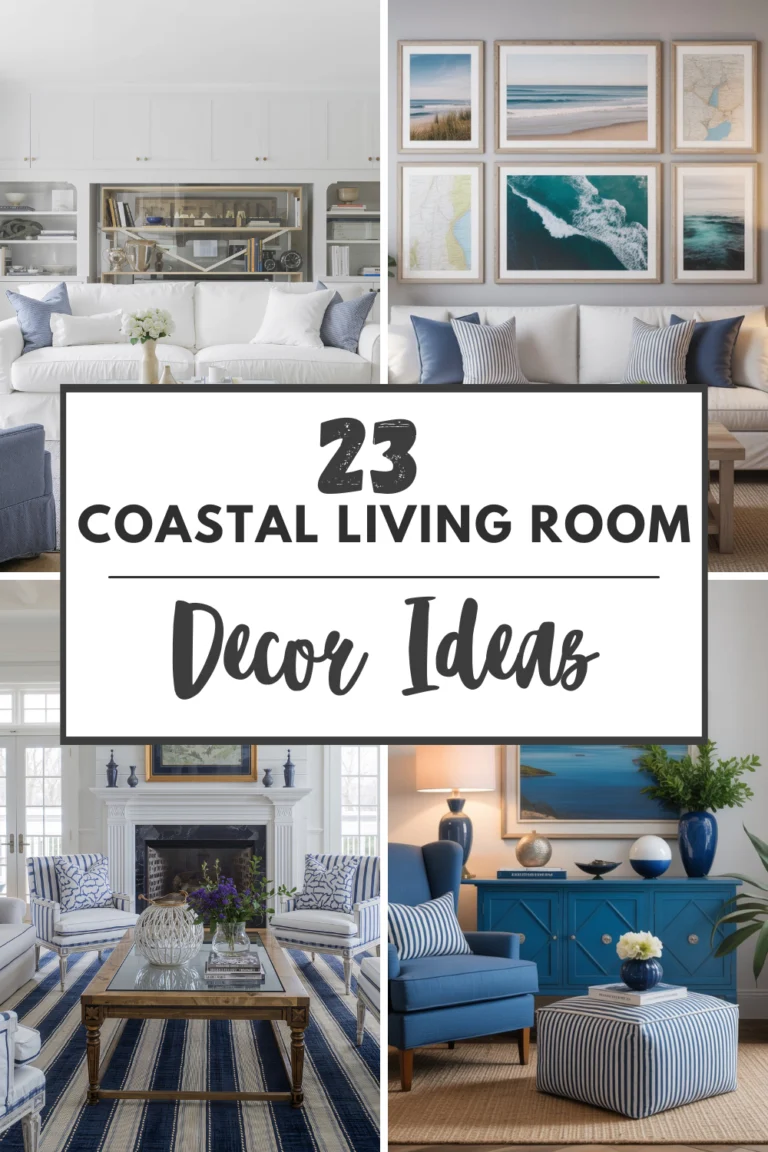 23 Stunning Ideas for a Coastal Living Room That Bring the Beach Home