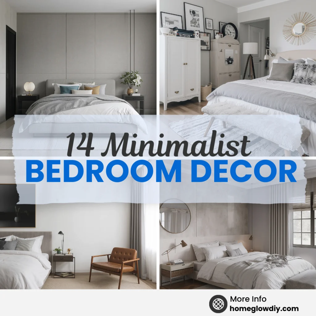 Minimalist bedroom decor ideas – simple, modern, and stylish design inspiration for a clutter-free bedroom.