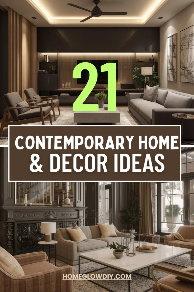 23 Genius Ideas for Contemporary and Modern Home Decor
