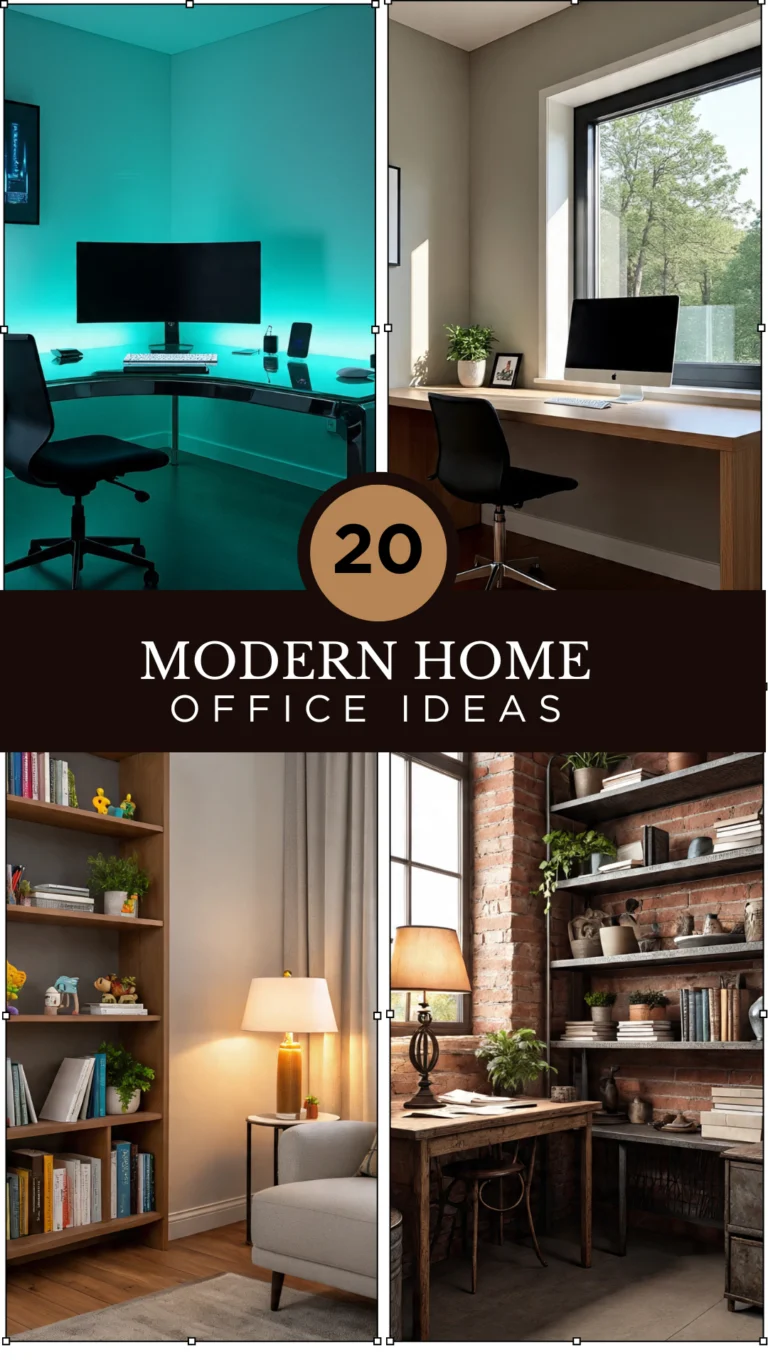 20 Inspiring Modern Home Office Ideas You’ll Want to Copy