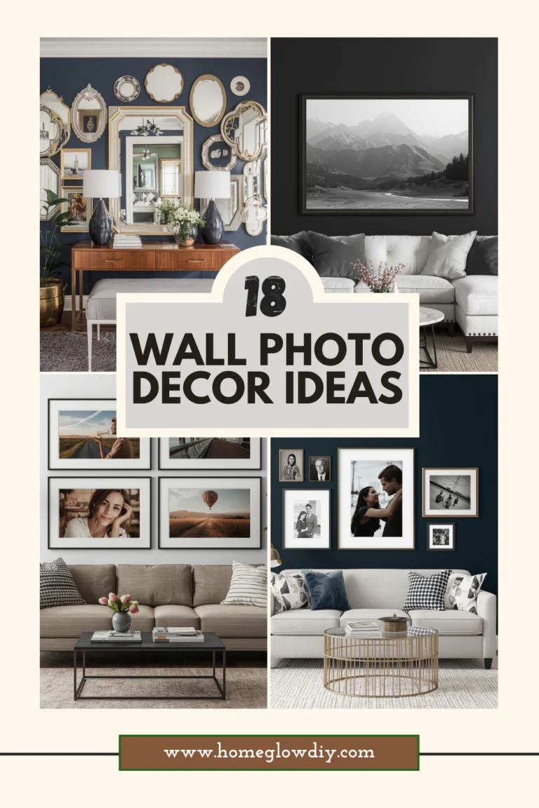 18 Gorgeous Wall Photo Decor Ideas You’ll Want to Try