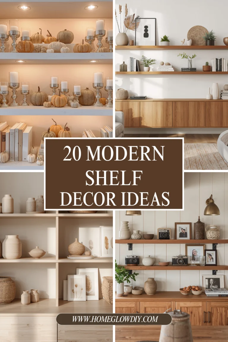 Modern Shelf Styling: 20 Fresh Ideas to Transform Your Home