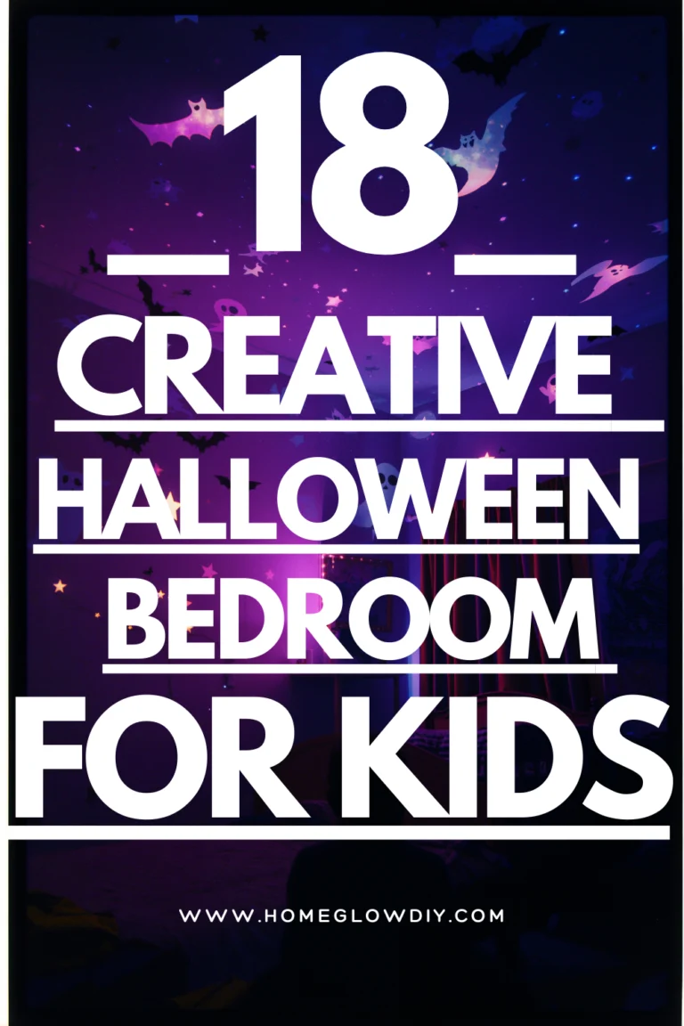 18 Magical Halloween Kids Bedroom Décor Ideas for a Spooky-Cute Makeover
