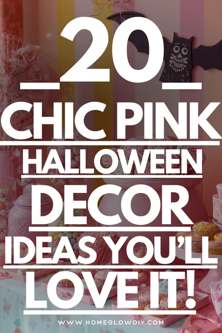 20 Pink Halloween Decor Ideas for a Glam and Spooky Home