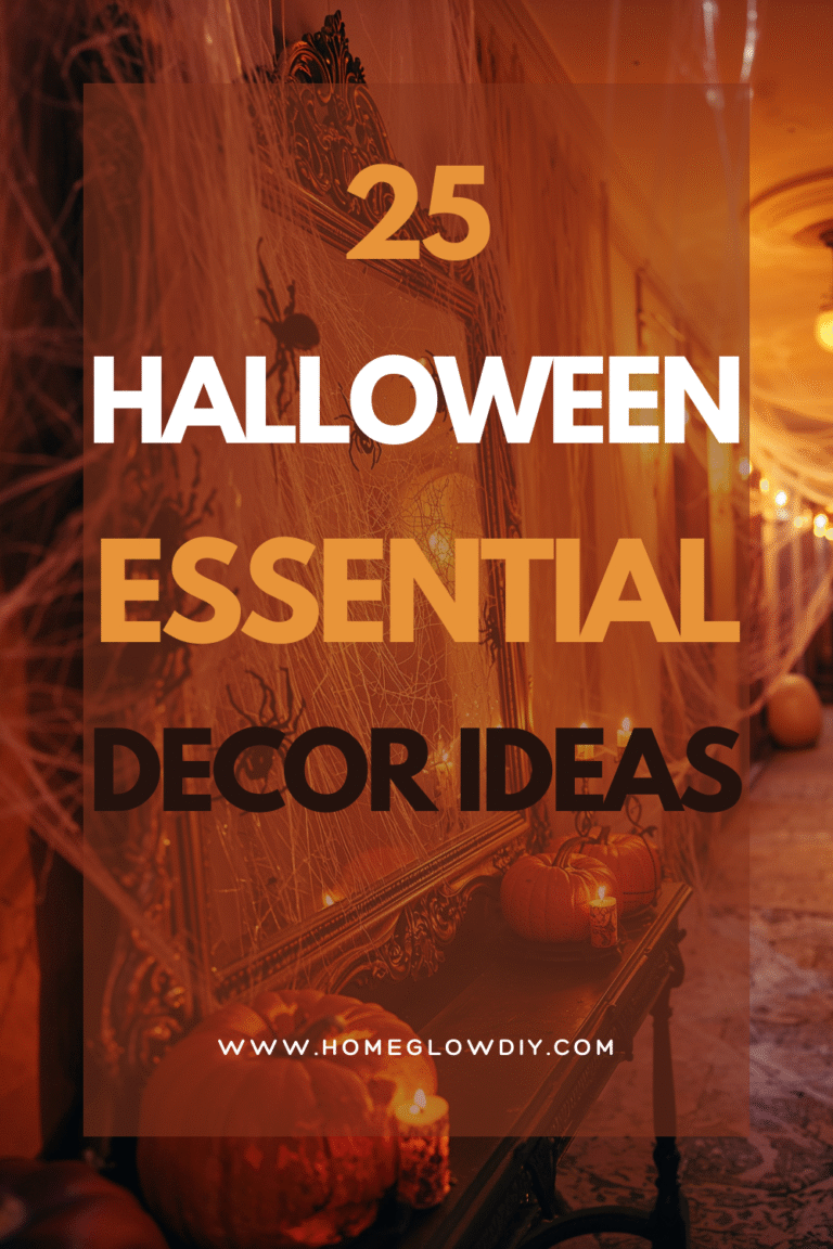 25 Essential Halloween Decor Ideas for a Spooky Cozy Home