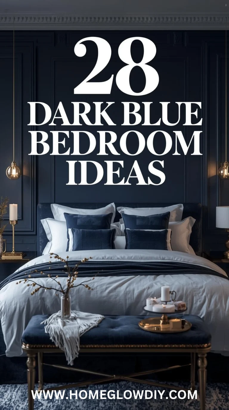 Dark Blue Bedroom Ideas: 28 Stylish Ways to Design a Dreamy Space