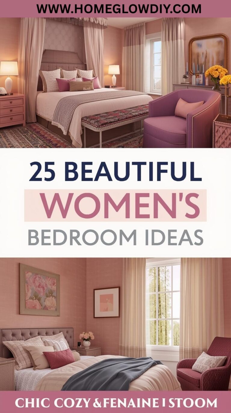 25 Stunning Women Bedroom Ideas for Stylish & Cozy Spaces 2025