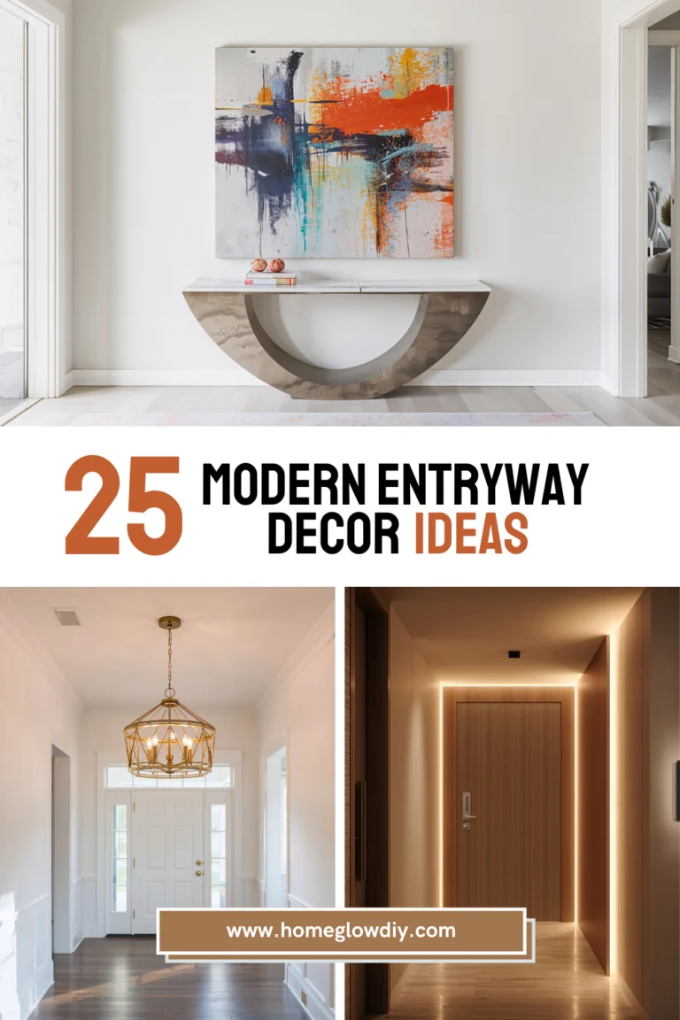 25 Gorgeous Modern Entryway Decor Ideas That Instantly Upgrade Your Space