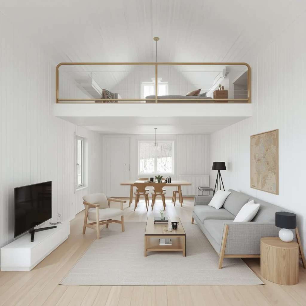 20 Small Cabin Interior with Loft Ideas You’ll Fall in Love With