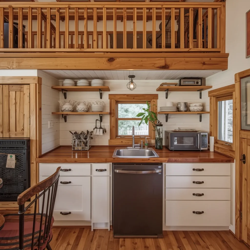 20 Small Cabin Interior with Loft Ideas You’ll Fall in Love With