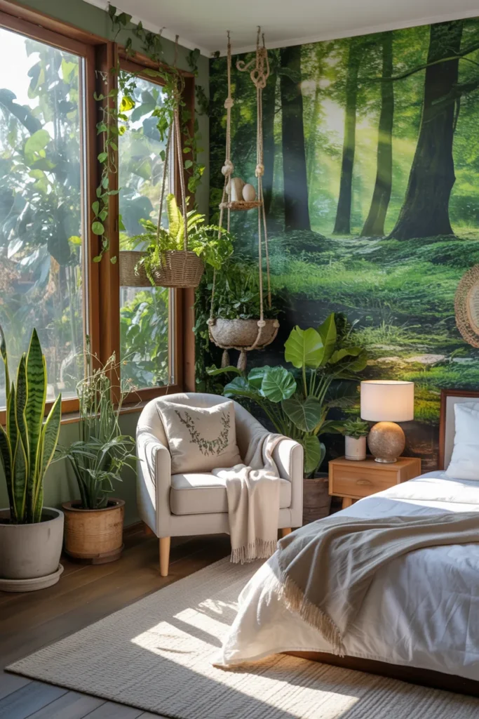 19 Green Fantasy Bedroom Ideas That Turn Your Space into a Peaceful Retreat