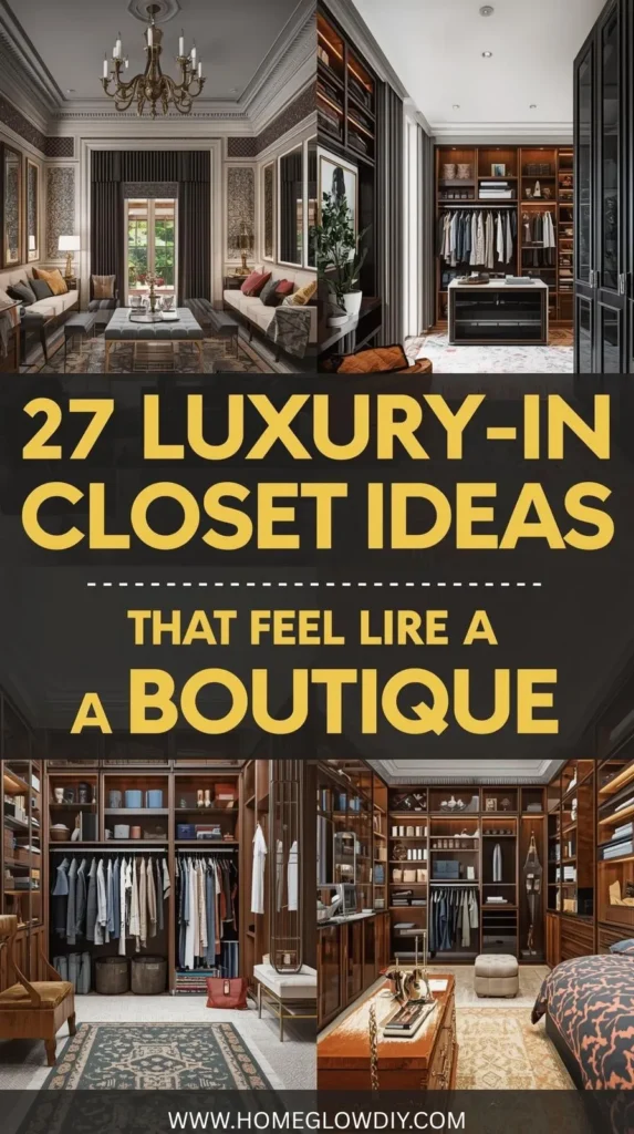 27 Dreamy Walk-In Closet Ideas for a Luxury, Organized, and Stylish Home