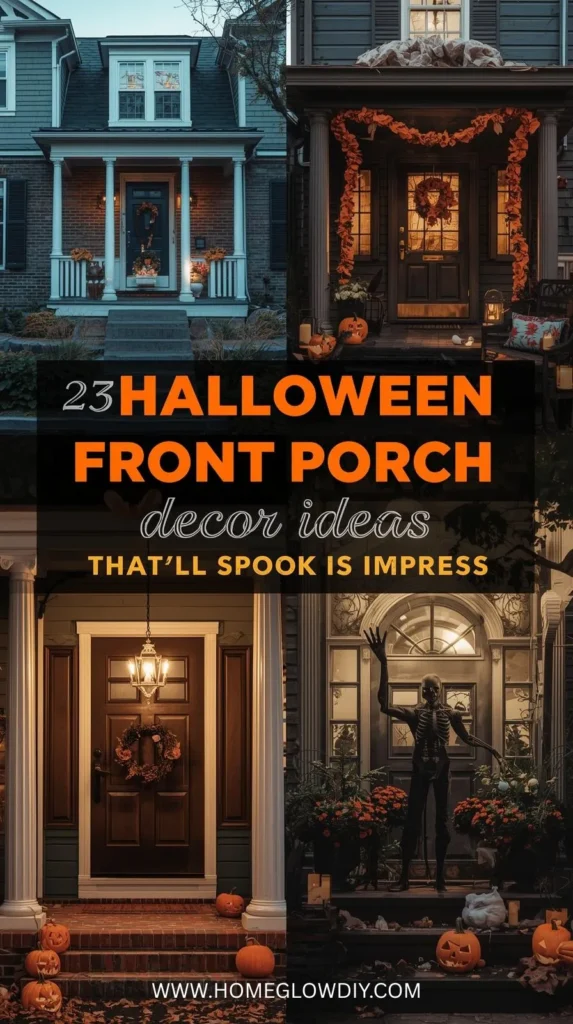 23 Stunning Halloween Front Porch Ideas That Will Wow Your Neighbors