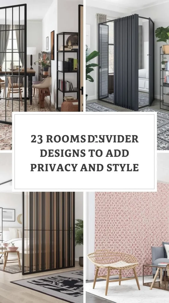 23 Creative Room Divider Ideas to Redefine Your Space