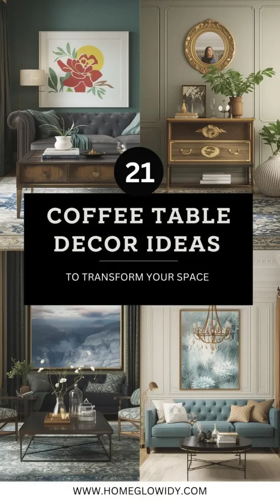 21 Gorgeous Vintage Coffee Table Ideas to Transform Your Living Room ...