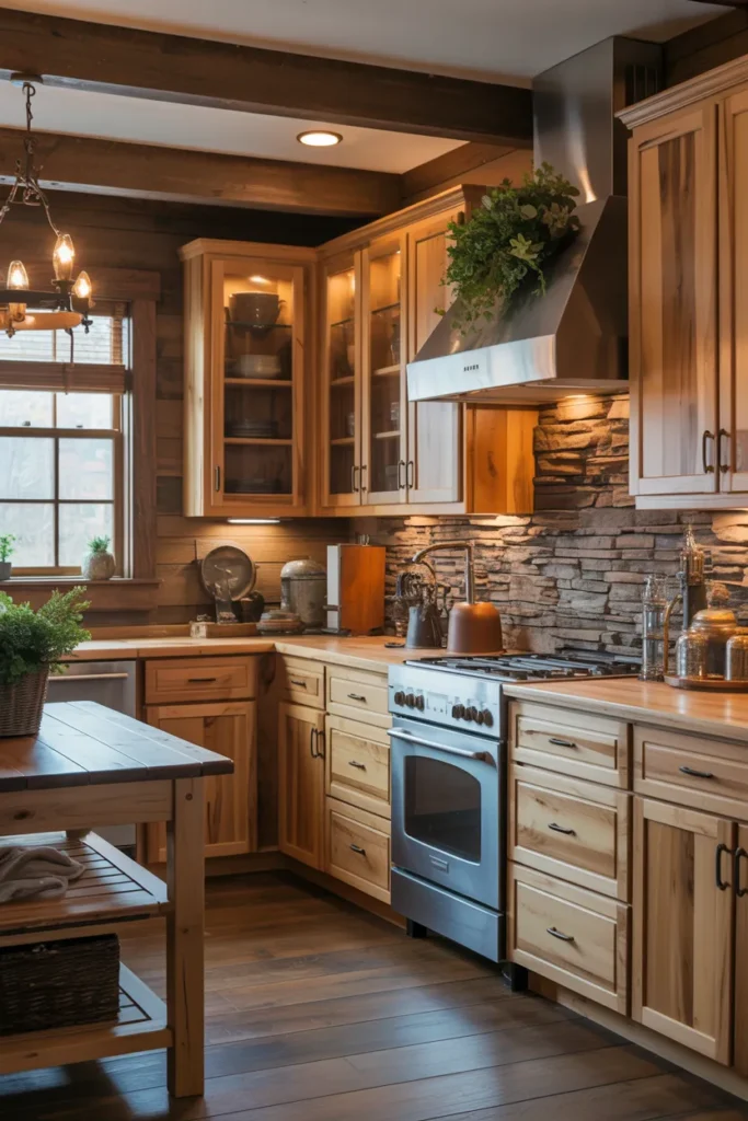 20 Stunning Hickory Kitchen Cabinet Ideas That Feel Warm and Timeless