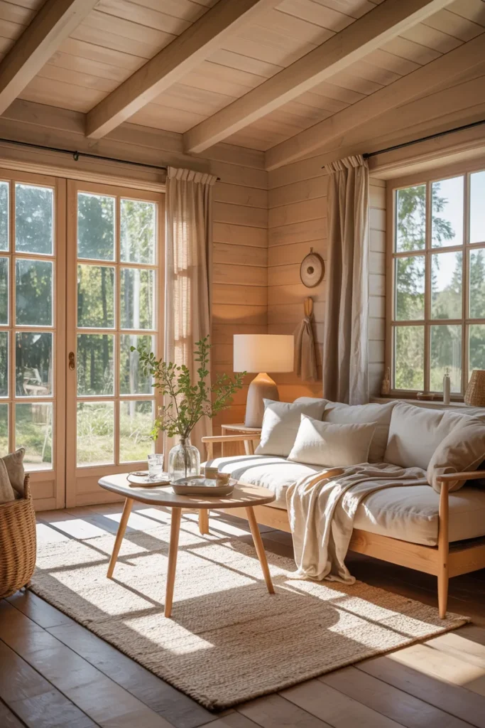 20 Small Cabin Interior Ideas That Feel Cozy and Inspired by Nature