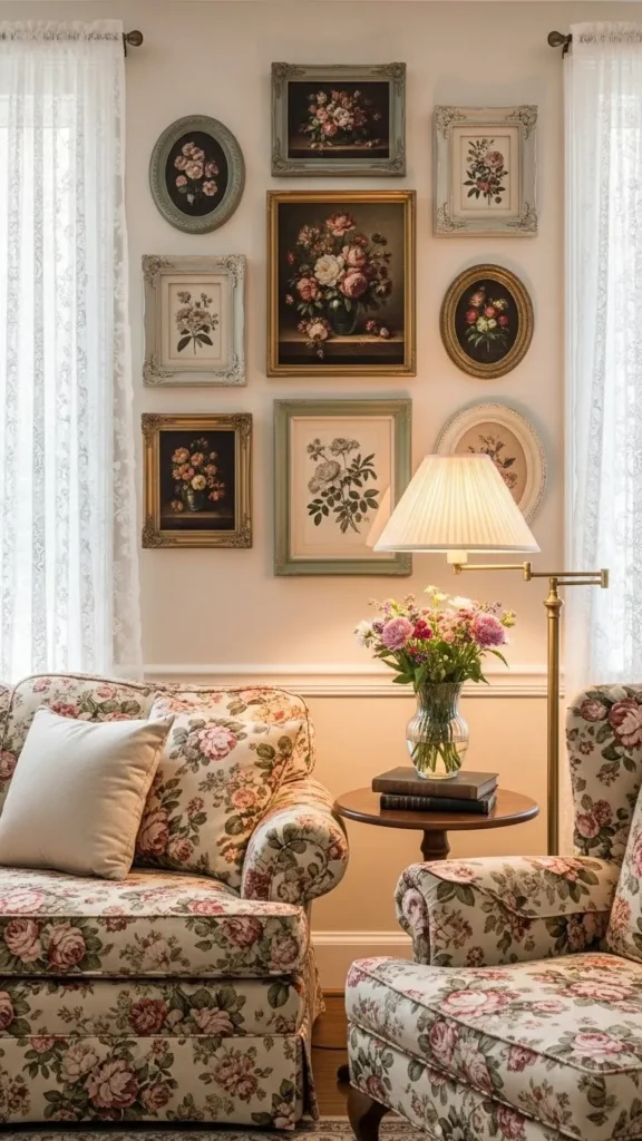 How to Style a Granny Living Room with Vintage Charm