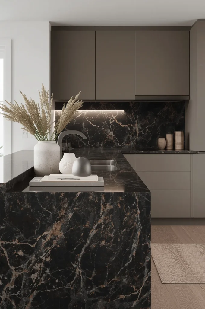 23 Black Granite Countertops Kitchen Ideas for a Bold and Beautiful ...