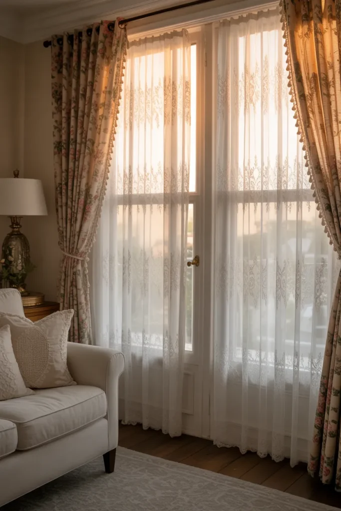 How to Style a Granny Chic Living Room with Retro Charm