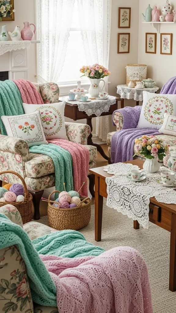 How to Style a Granny Living Room with Vintage Charm