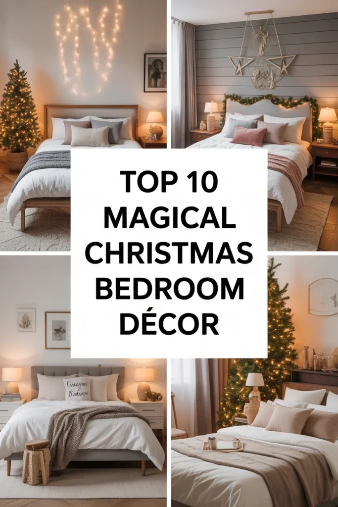 Unlock the Magic of Christmas Bedroom Décor Ideas That Wow Every Time