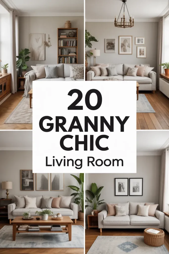 How to Style a Granny Living Room with Vintage Charm