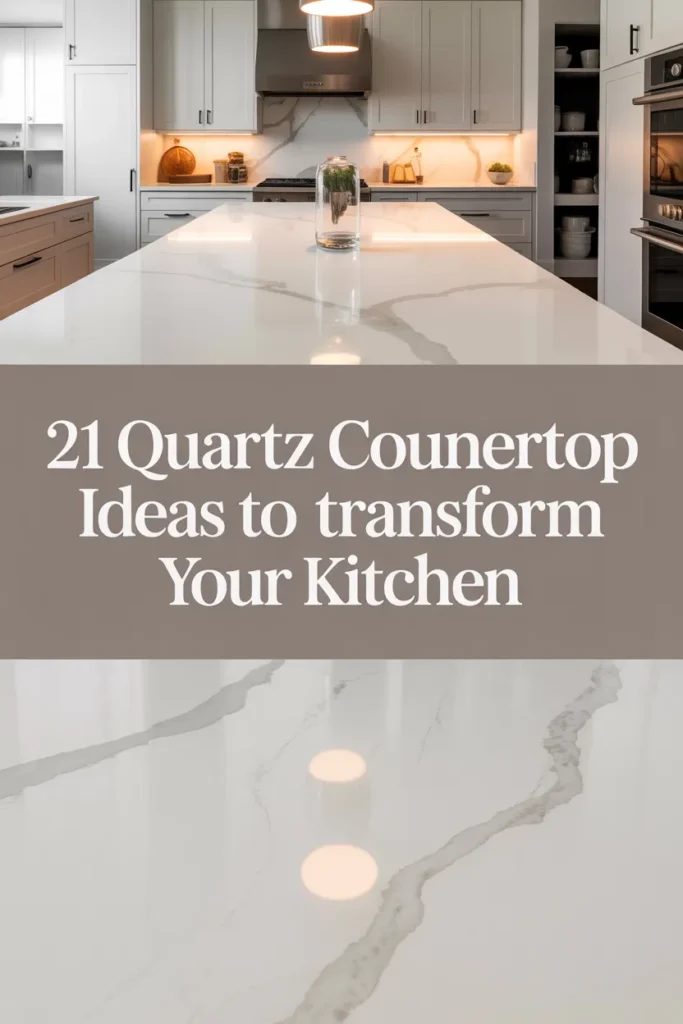 21 Stunning Quartz Countertop Ideas to Elevate Your Kitchen Style