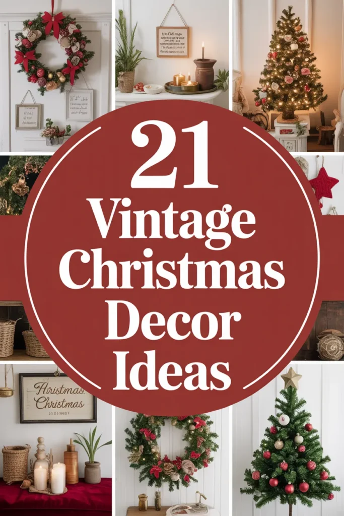 21 Charming Vintage Christmas Decor Ideas for a Truly Timeless Holiday Home