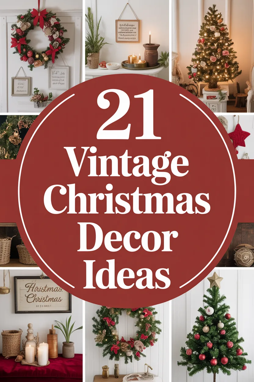 21 Charming Vintage Christmas Decor Ideas for a Truly Timeless Holiday Home
