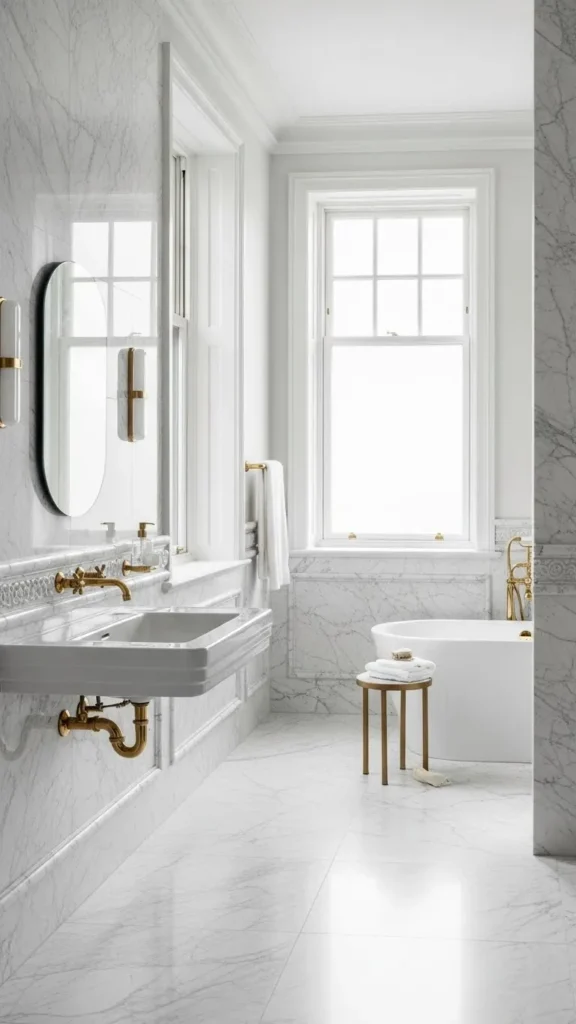 20 Modern Victorian Bathroom Ideas That Celebrate Ornate Details