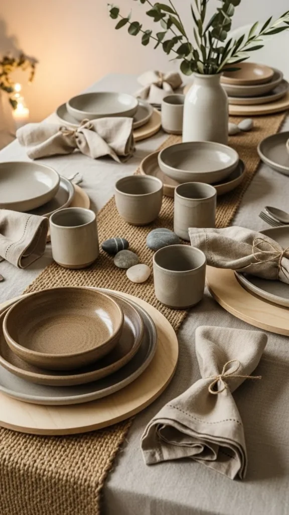 20 Creative Natural Table Settings for a Warm and Welcoming Vibe
