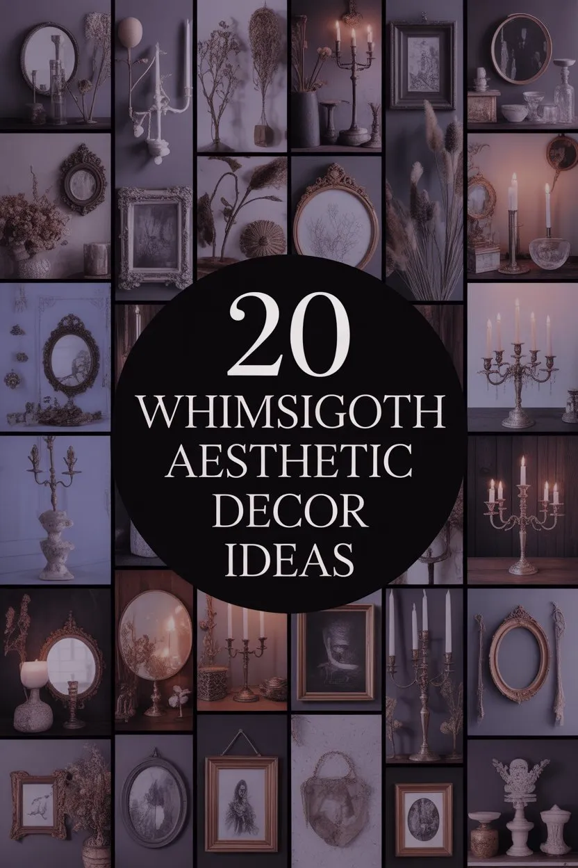 20 Whimsigoth Aesthetic Decorating Tips for Bold Expression