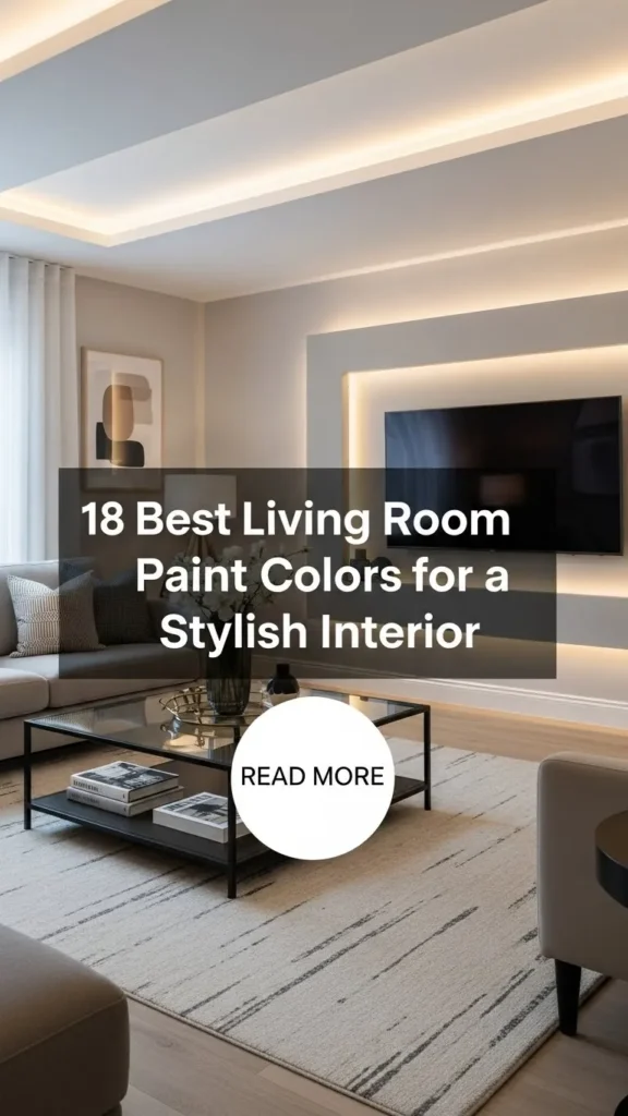 18 Best Living Room Paint Colors for A Stylish Interior