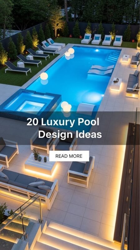 20 Pool Design Ideas: Transform Your Backyard into a Luxurious Retreat
