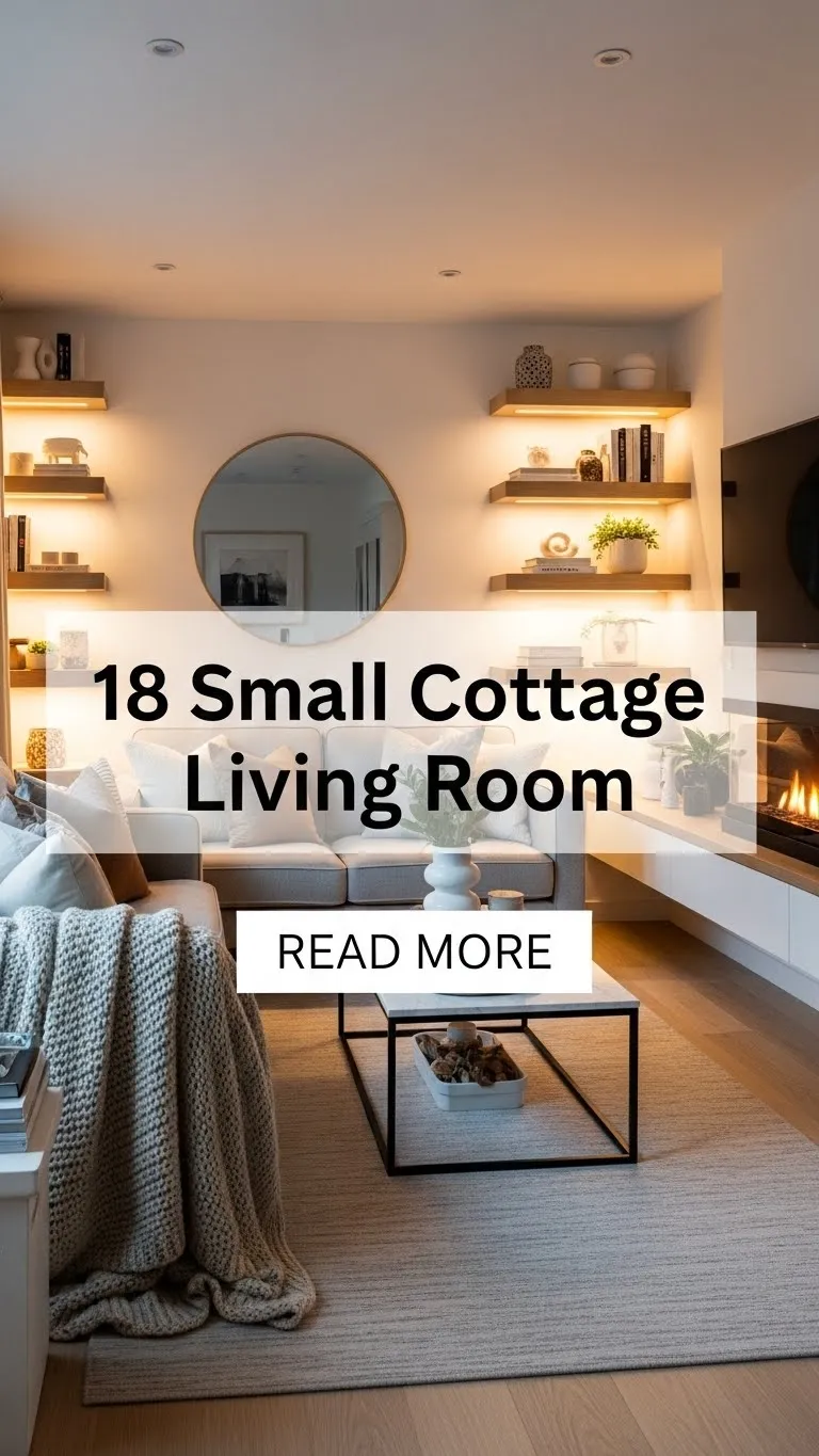 18 Small Cottage Living Room: Stylish and Cozy Ideas for Tiny Spaces