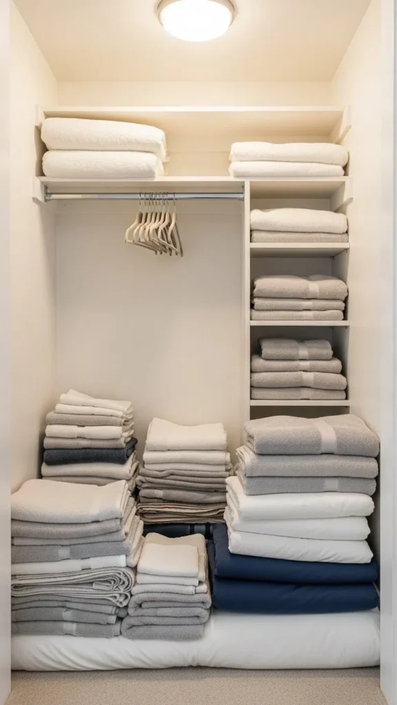 No-Renovation Budget Linen Closet Makeover Guide