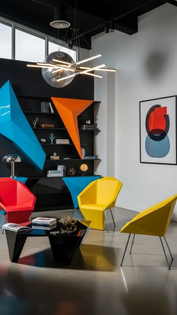20 Post Modern Interior Design Inspirations to Mix Retro and Futuristic ...