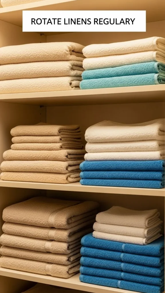 Stock Rotation Linen No-Renovation Budget Linen Closet Makeover Guide