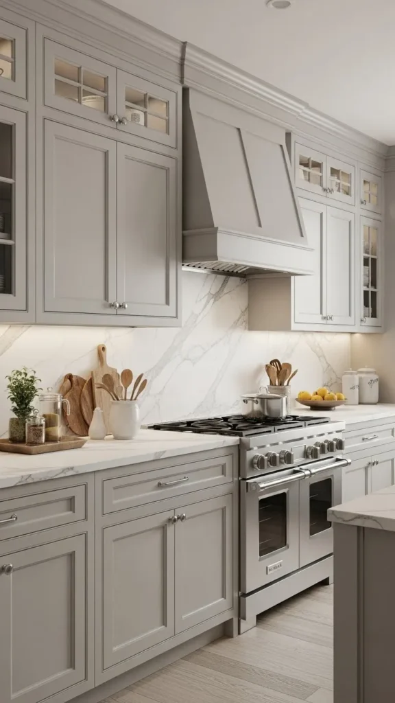 20 Light Grey Kitchen Cabinets to Transform Your Cooking Zone