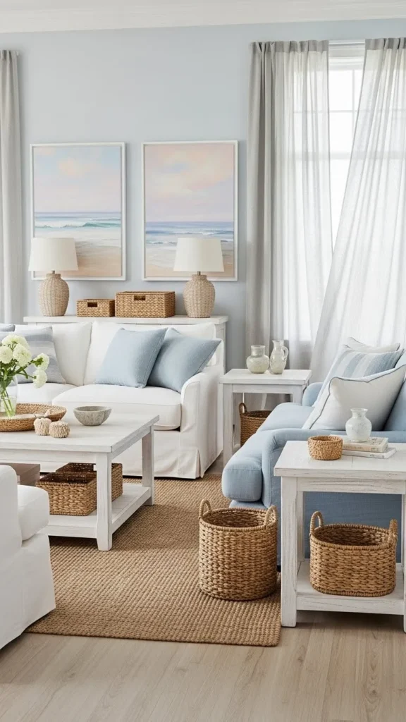 20 Coastal Room Decor Ideas to Infuse Your Home with Tranquil Ocean Vibes