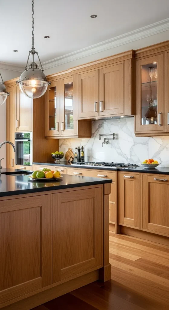 20 Honey Oak Kitchen Cabinets Styles to Refresh Your Kitchen with ...