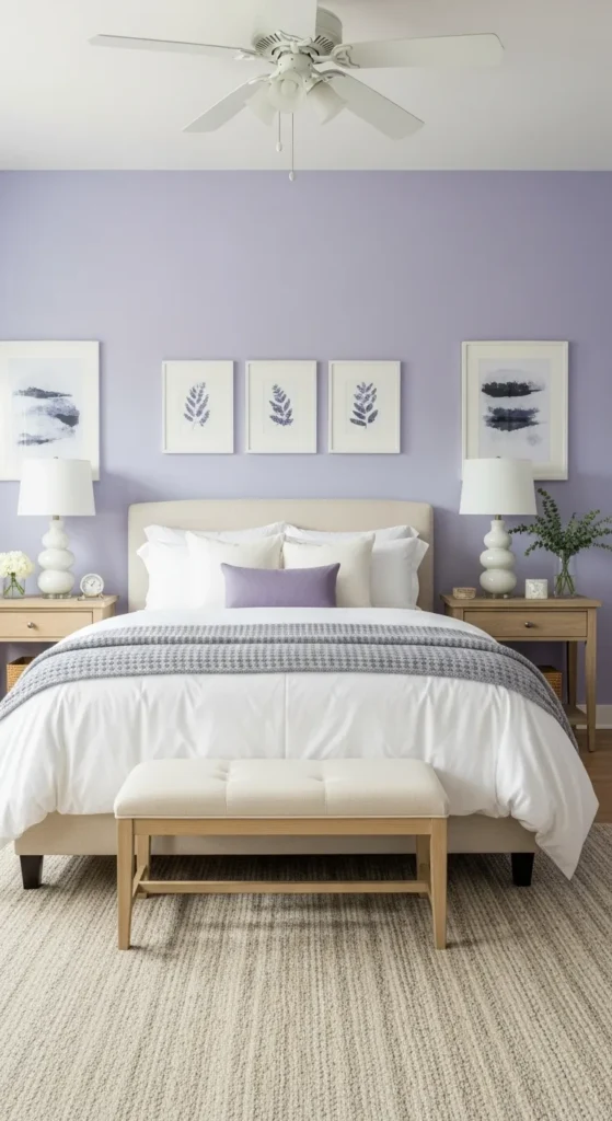 Soft Lavender Roolm 20 Soft Lavender Bedroom Ideas to Transform Your Room into a Peaceful Oasis