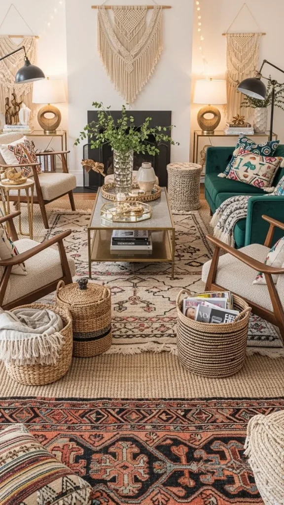 20 Boho Mid Century Modern Living Room Ideas for a Perfectly Eclectic Vibe