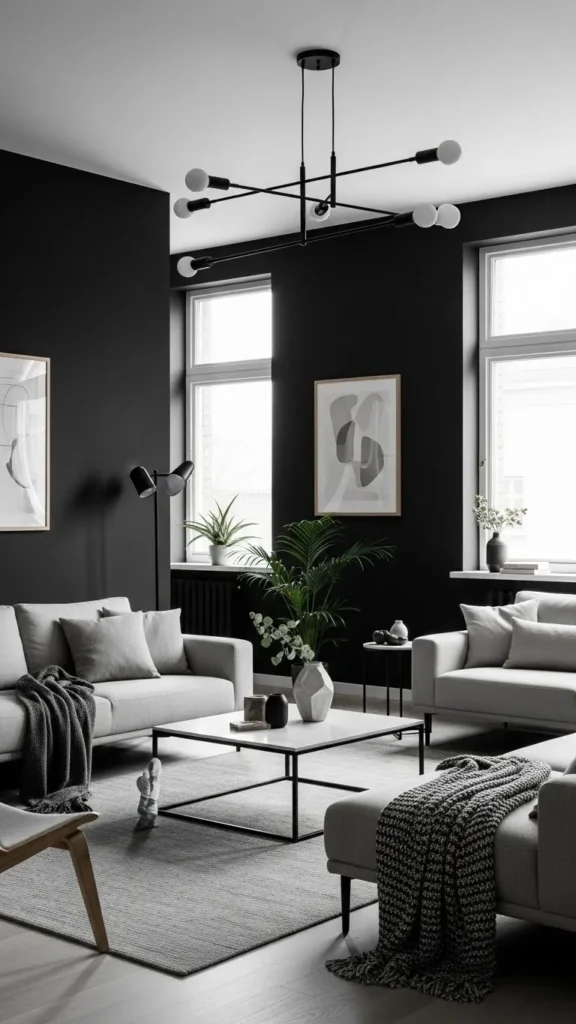 20 Stunning Black Living Room Decor Upgrades That Feel Ultra Sleek