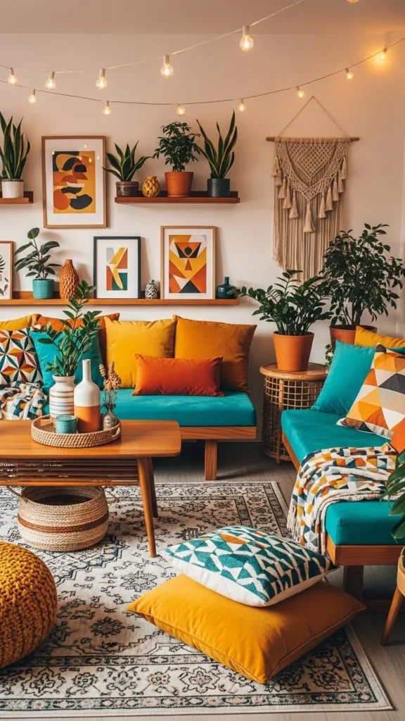 20 Boho Mid Century Modern Living Room Ideas for a Perfectly Eclectic Vibe