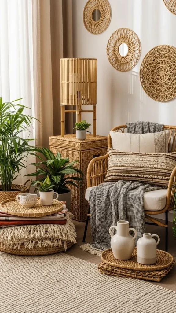 20 Spring Boho Home Decor Ideas for a Beautifully Layered Interior