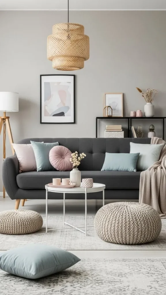20 Charcoal Sofa Living Room Inspirations for a Bold and Sophisticated Look