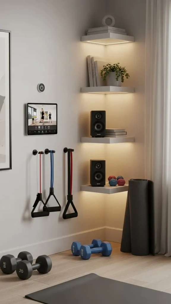 Workout Corner 20 Home Gym Ideas for Small Spaces That Actually Work