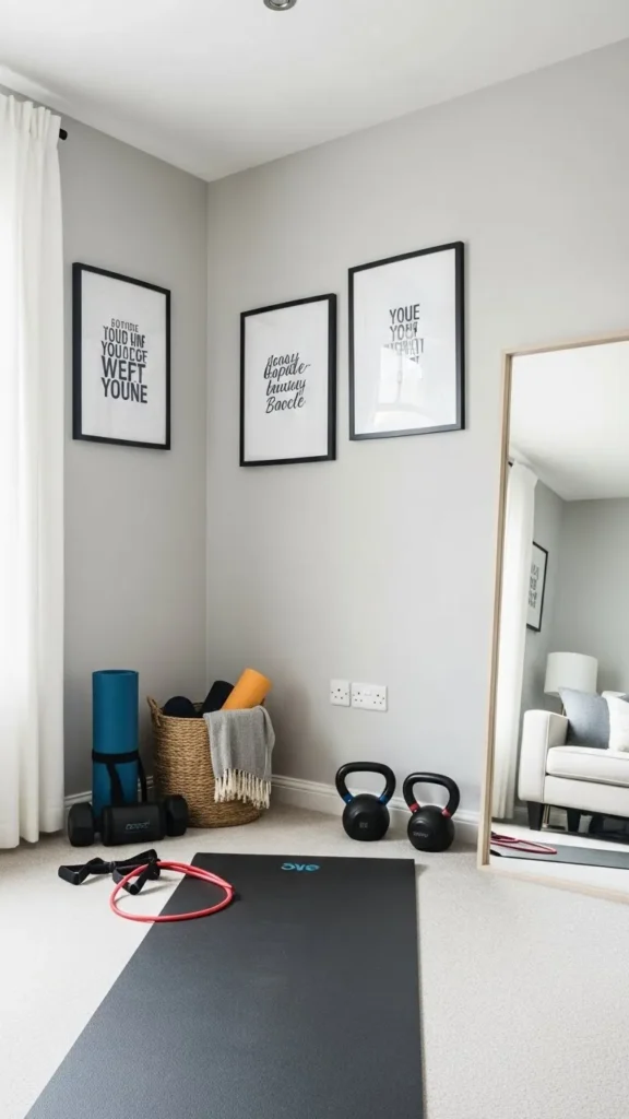 Workout Corner 20 Home Gym Ideas for Small Spaces That Actually Work